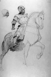 Study of the Colleoni Monument, Venice